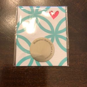 Origami Owl Large Silver Plate